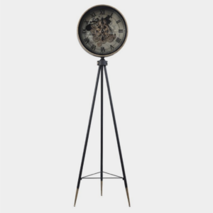 155cm Tripod Marco Map Industrial Exposed Moving Gear Clock 